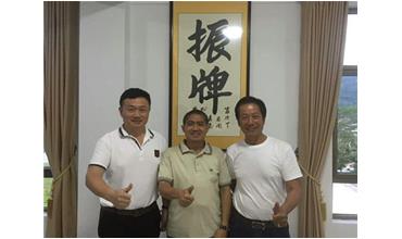 President in Indonesia Seaweed Association Came to Zhenpai